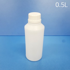플라스틱통 0.5L [小口_140개묶음]샘플통 공병 약통 액상병